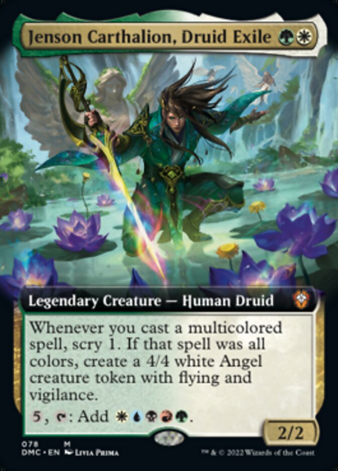 Jenson Carthalion, Druid Exile (Extended) [Dominaria United Commander] | Odin's Place