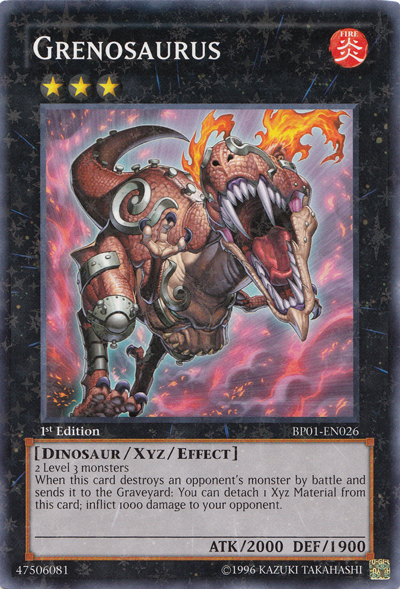 Grenosaurus [BP01-EN026] Starfoil Rare | Odin's Place