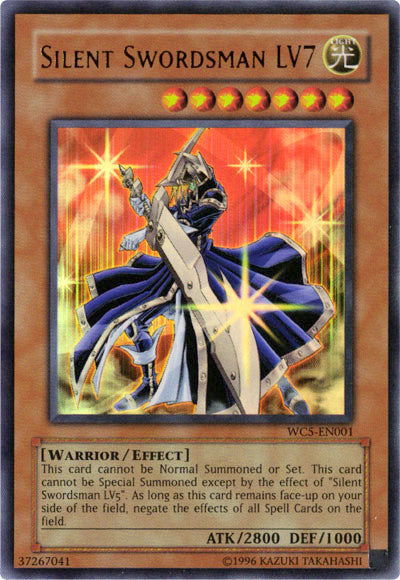 Silent Swordsman LV7 [WC5-EN001] Ultra Rare | Odin's Place