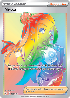 Nessa (196/185) [Sword & Shield: Vivid Voltage] | Odin's Place
