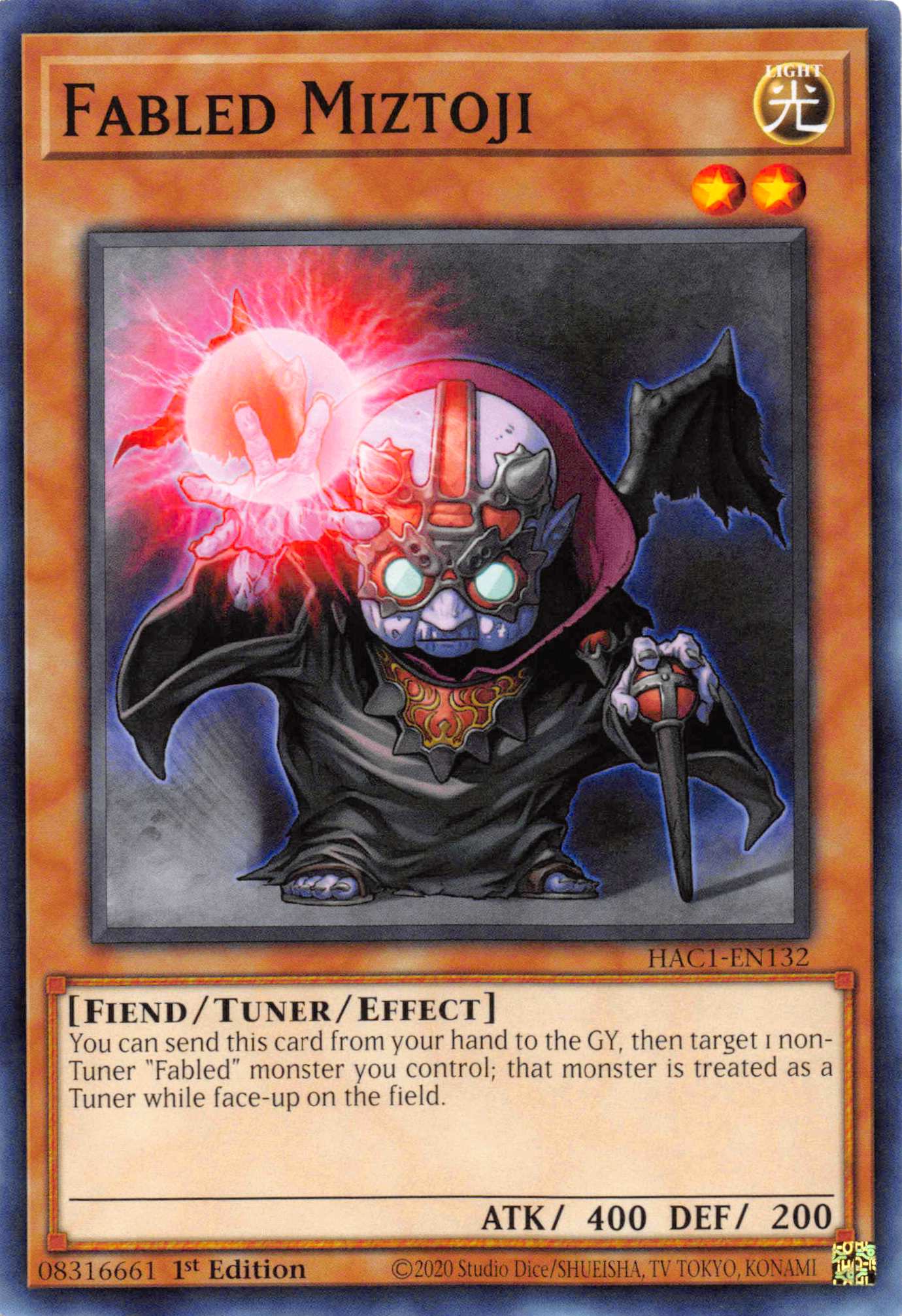 Fabled Miztoji [HAC1-EN132] Common | Odin's Place