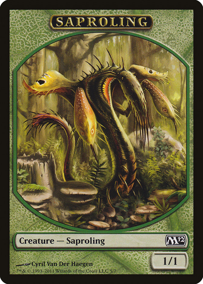 Saproling Token (5) [Magic 2012 Tokens] | Odin's Place