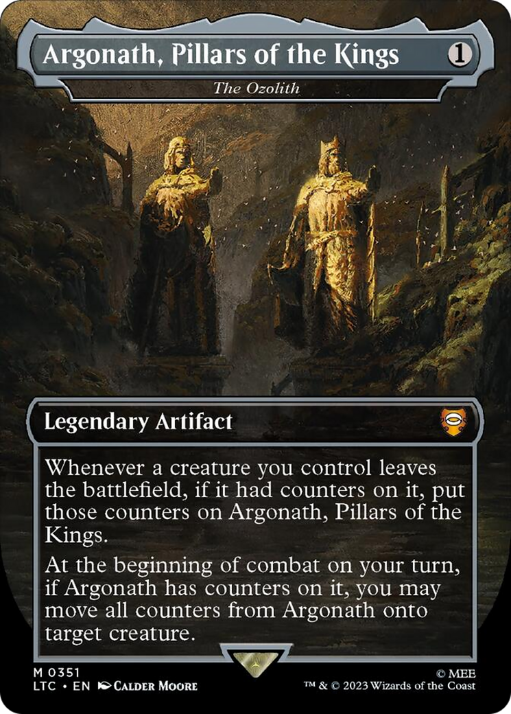 Argonath, Pillars of the Kings - The Ozolith (Surge Foil) [The Lord of the Rings: Tales of Middle-Earth Commander] | Odin's Place