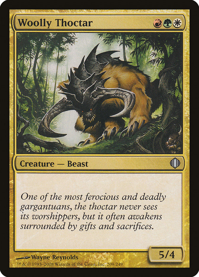 Woolly Thoctar (209) [Shards of Alara] | Odin's Place