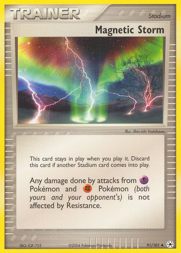 Magnetic Storm (91/101) [EX: Hidden Legends] | Odin's Place