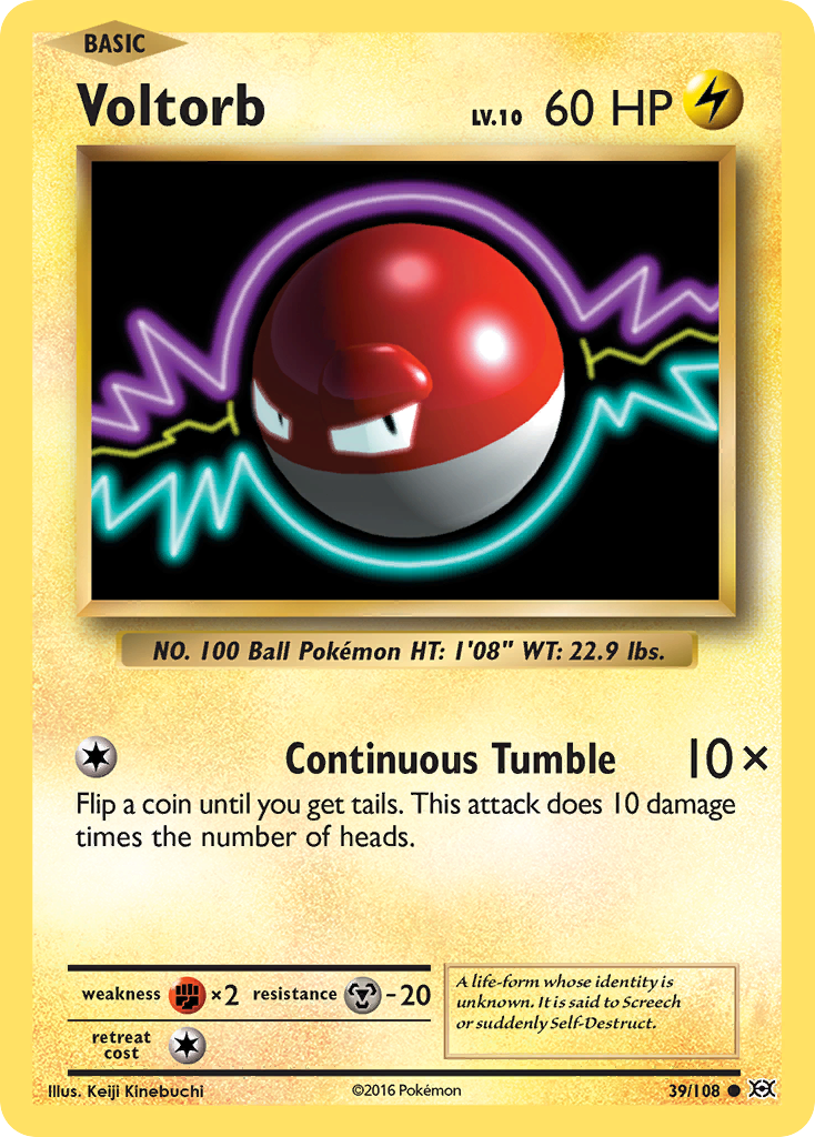 Voltorb (39/108) [XY: Evolutions] | Odin's Place