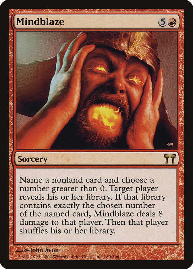 Mindblaze (180) [Champions of Kamigawa] | Odin's Place