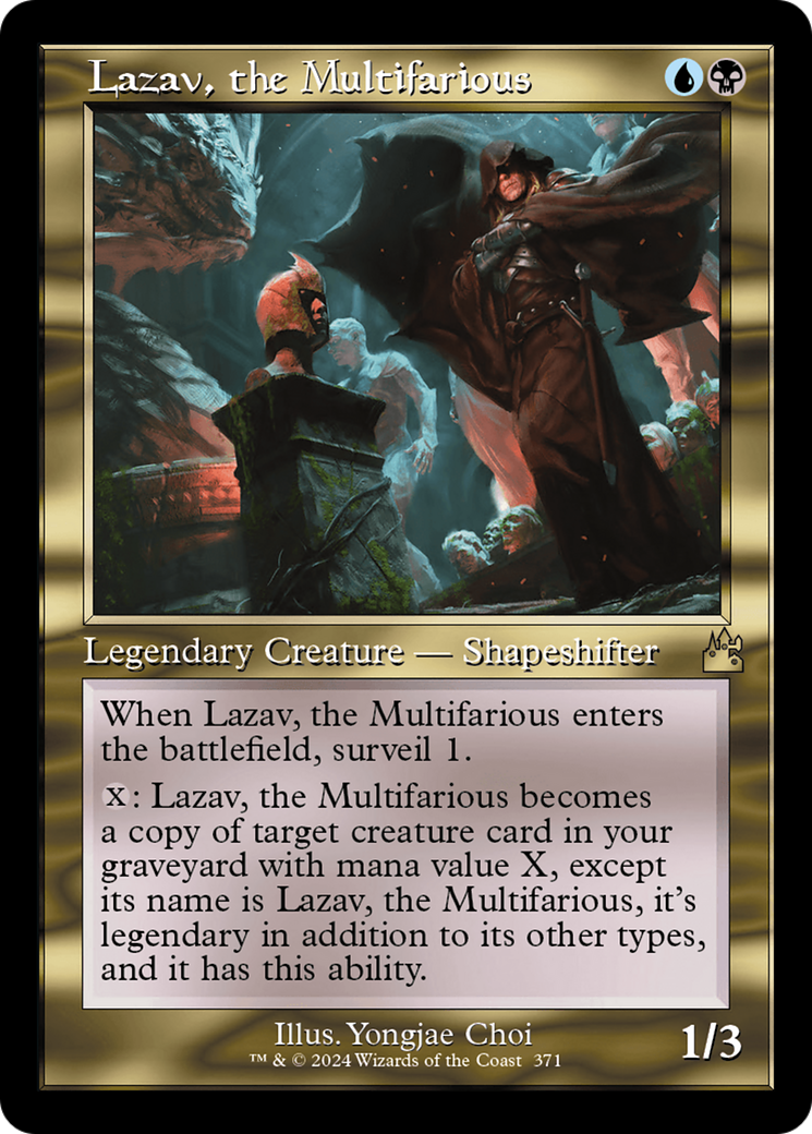 Lazav, the Multifarious (Retro Frame) [Ravnica Remastered] | Odin's Place