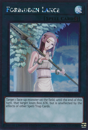 Forbidden Lance [NKRT-EN042] Platinum Rare | Odin's Place
