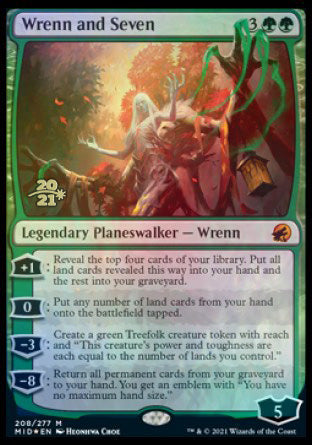 Wrenn and Seven [Innistrad: Midnight Hunt Prerelease Promos] | Odin's Place