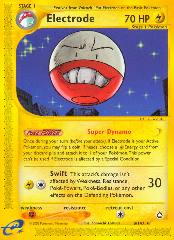 Electrode (8/147) [Aquapolis] | Odin's Place