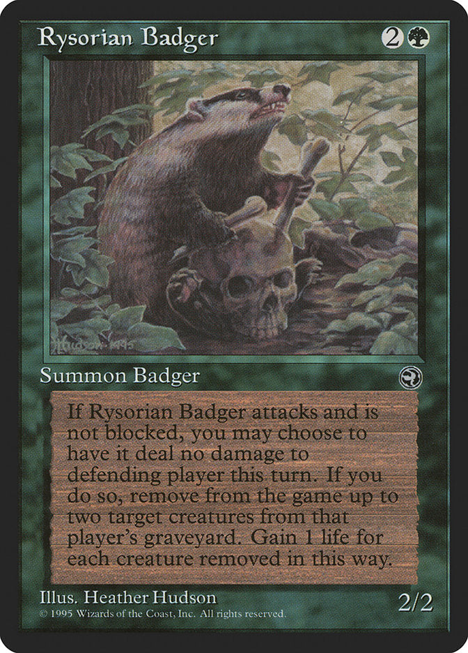Rysorian Badger (96) [Homelands] | Odin's Place