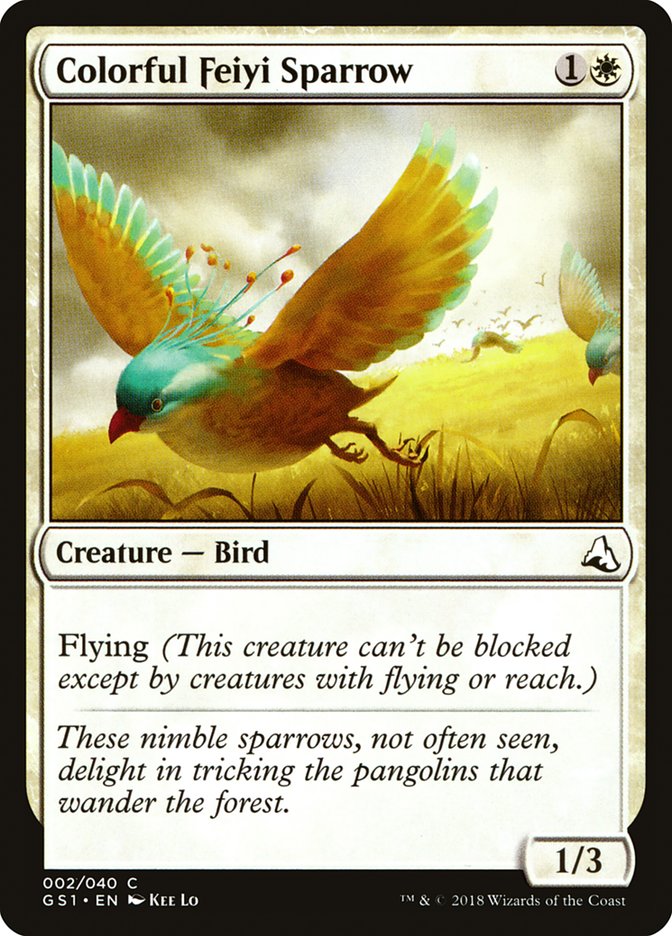 Colorful Feiyi Sparrow (2) [Global Series Jiang Yanggu & Mu Yanling] | Odin's Place