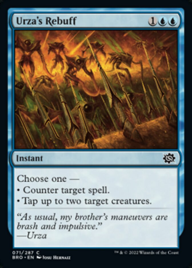 Urza's Rebuff [The Brothers' War] | Odin's Place