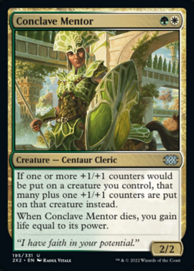 Conclave Mentor [Double Masters 2022] | Odin's Place