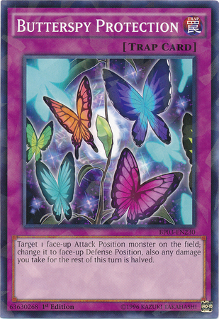 Butterspy Protection [BP03-EN230] Shatterfoil Rare | Odin's Place