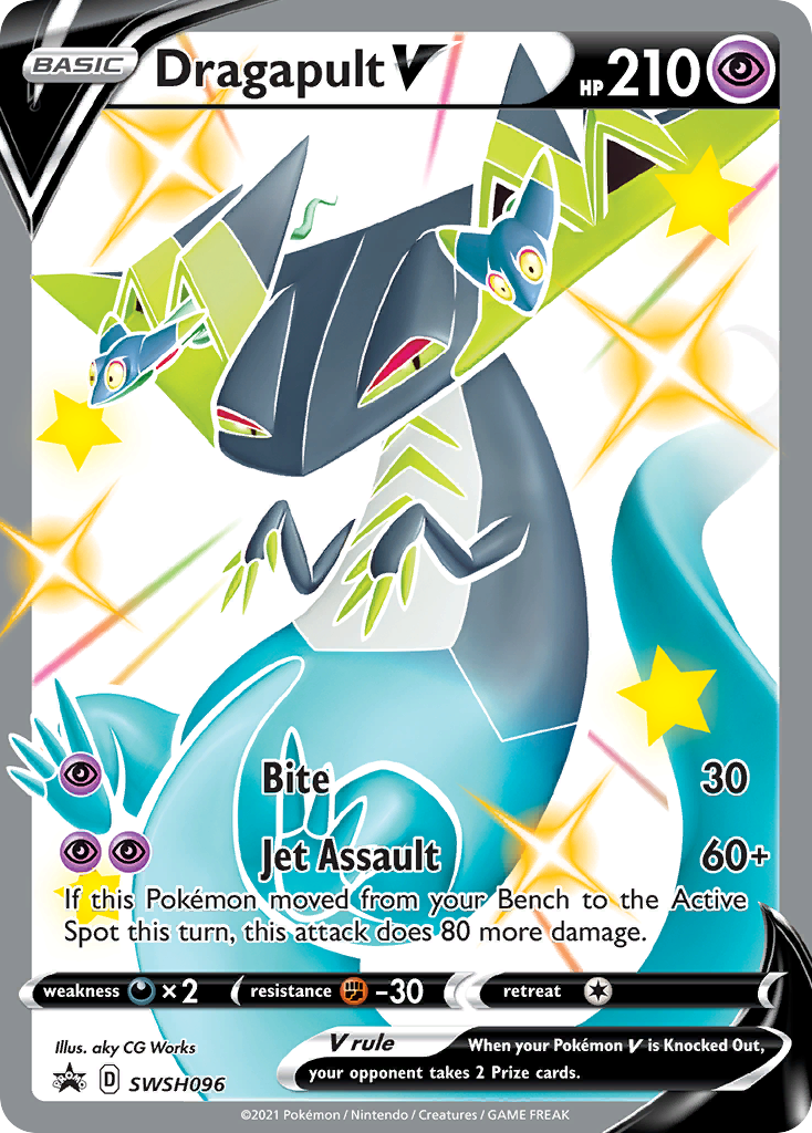 Dragapult V (SWSH096) [Sword & Shield: Black Star Promos] | Odin's Place
