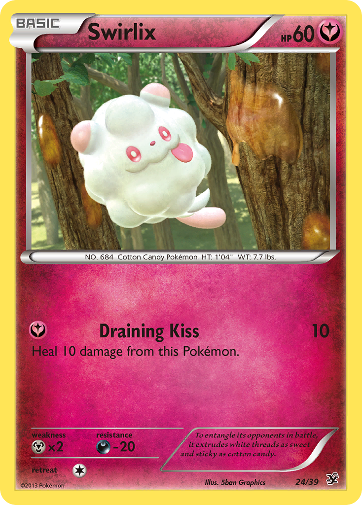 Swirlix (24/39) [XY: Kalos Starter Set] | Odin's Place