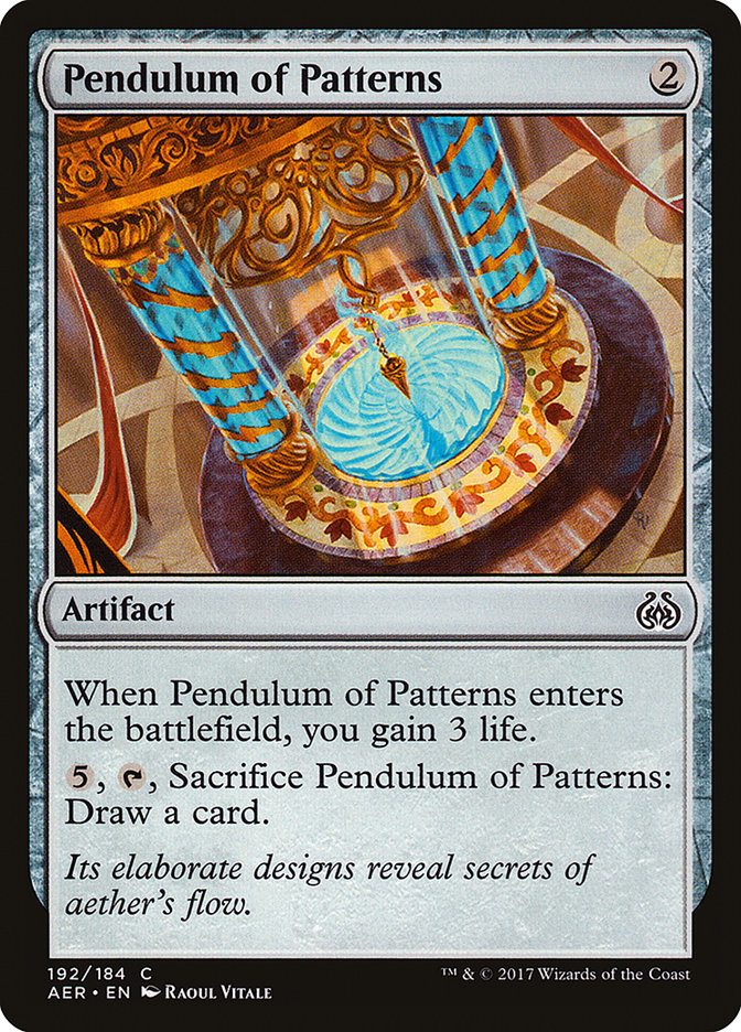 Pendulum of Patterns (192) [Aether Revolt] | Odin's Place