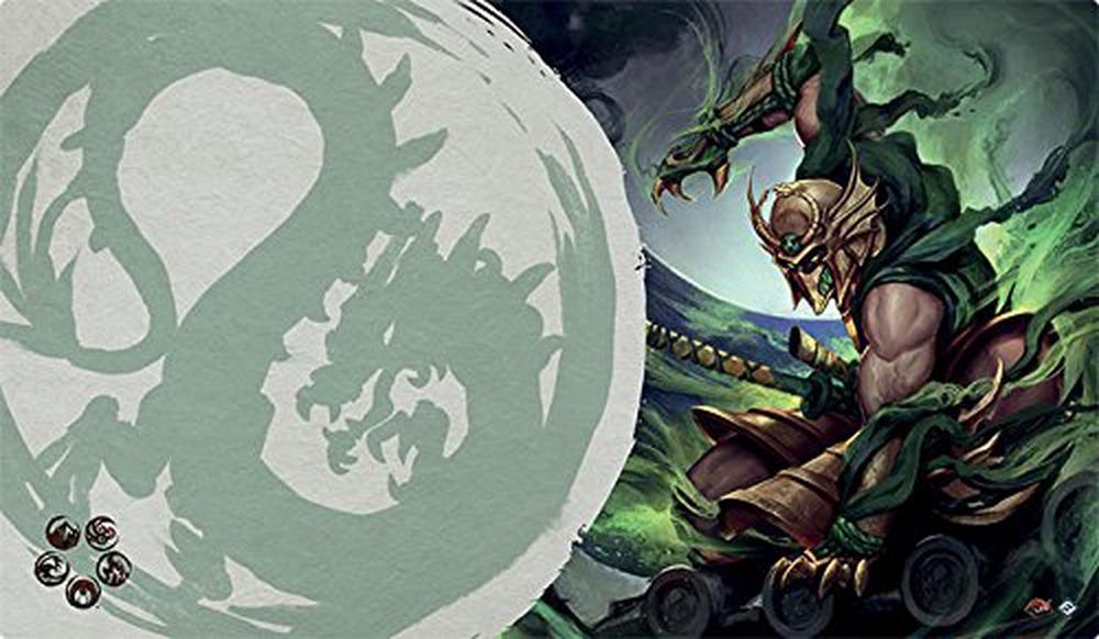Legend of the Five Rings: Master of the High House of Light Playmat | Odin's Place
