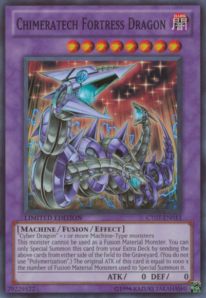 Chimeratech Fortress Dragon [CT07-EN013] Super Rare | Odin's Place