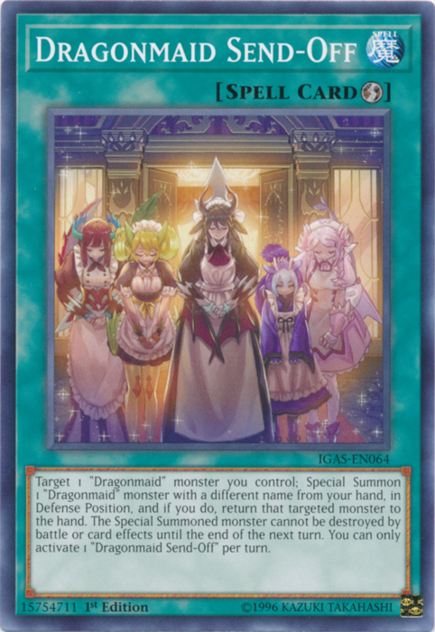 Dragonmaid Send-Off [IGAS-EN064] Common | Odin's Place