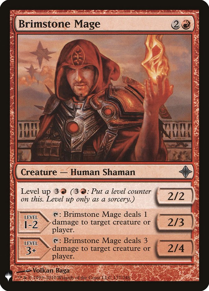 Brimstone Mage [Mystery Booster] | Odin's Place