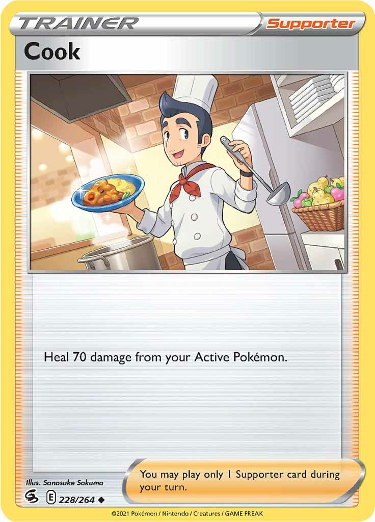 Cook (228/264) [Sword & Shield: Fusion Strike] | Odin's Place