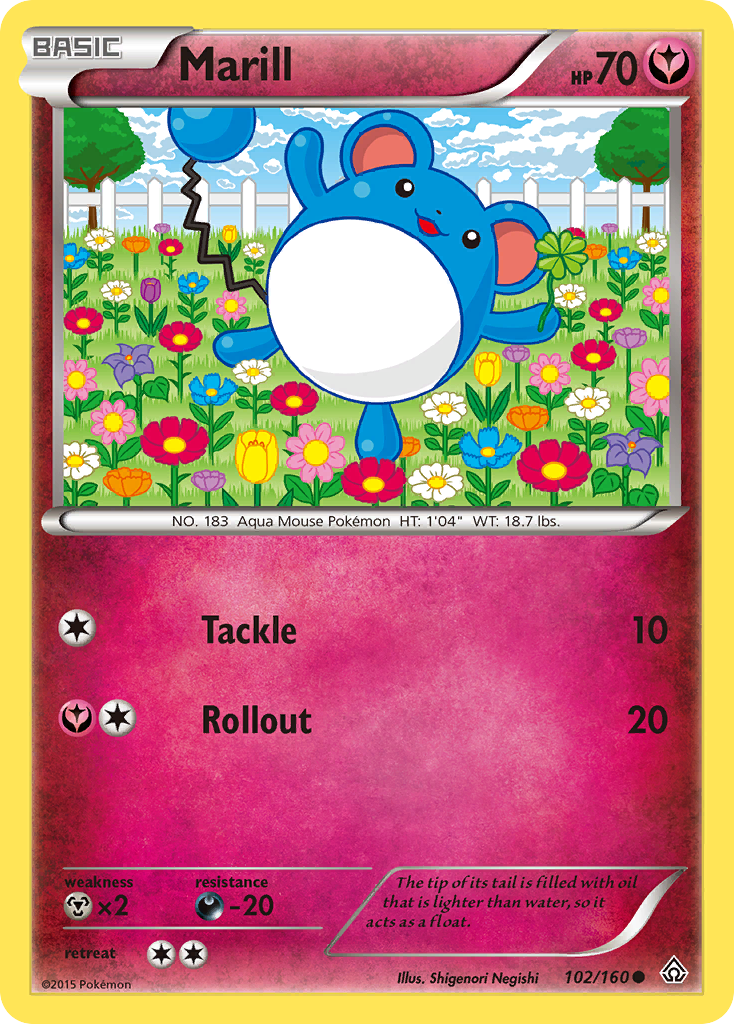 Marill (102/160) [XY: Primal Clash] | Odin's Place