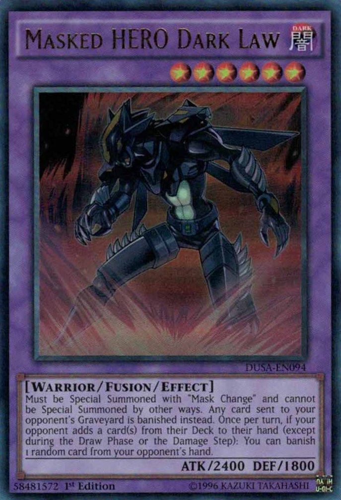 Masked Hero Dark Law [DUSA-EN094] Ultra Rare | Odin's Place