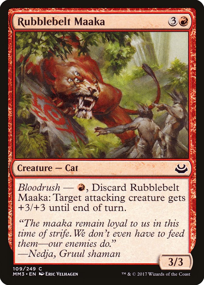 Rubblebelt Maaka (109) [Modern Masters 2017] | Odin's Place