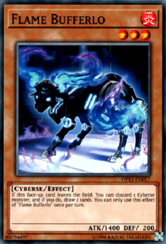 Flame Bufferlo [OP12-EN017] Common | Odin's Place