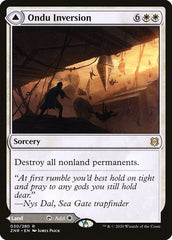 Ondu Inversion // Ondu Skyruins [Zendikar Rising] | Odin's Place