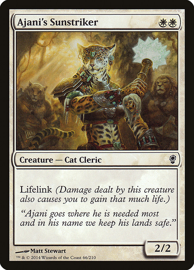 Ajani's Sunstriker (66) [Conspiracy] | Odin's Place