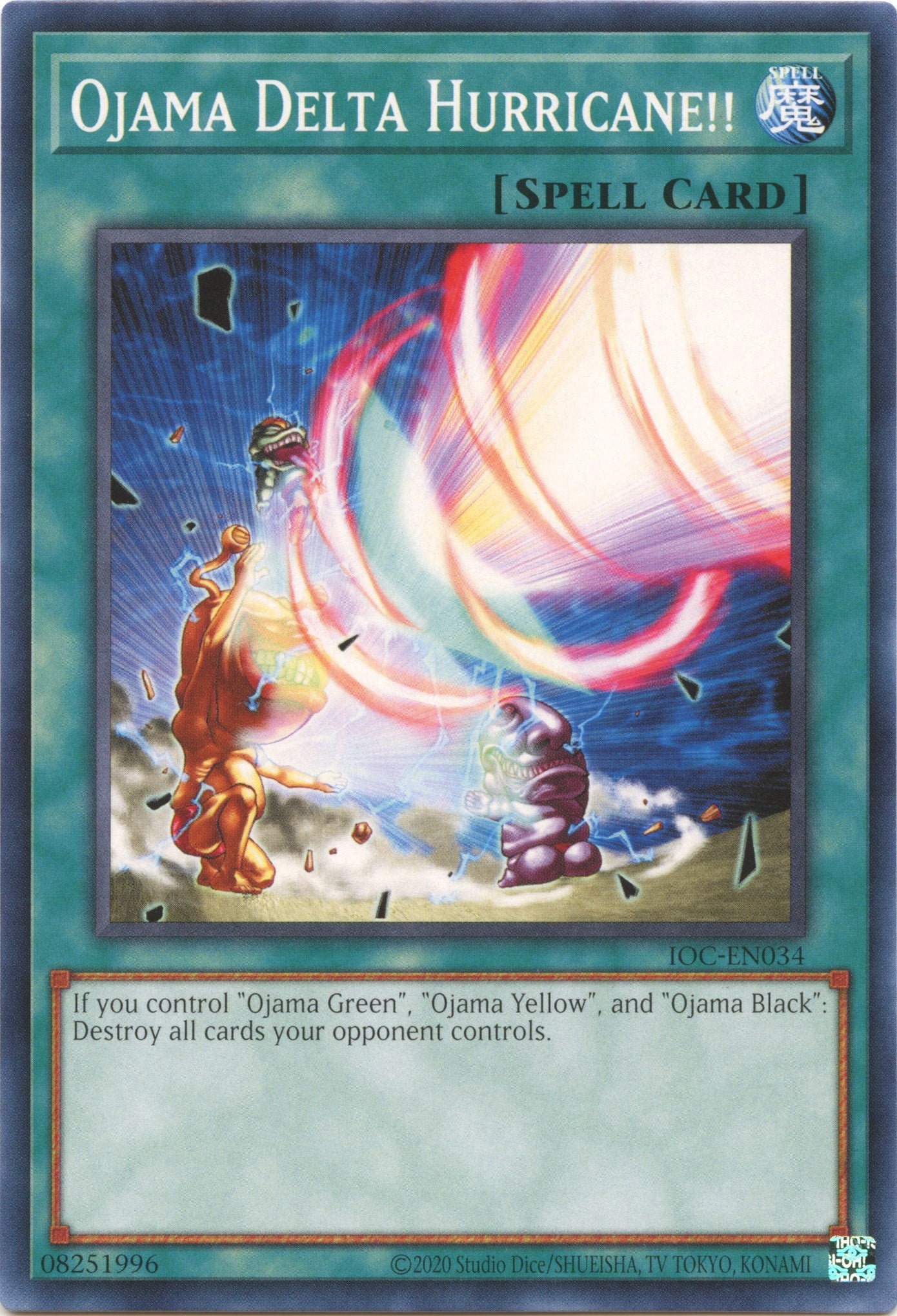 Ojama Delta Hurricane!! (25th Anniversary) [IOC-EN034] Common | Odin's Place