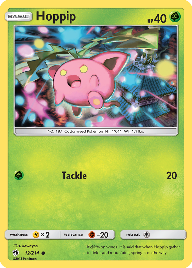 Hoppip (12/214) [Sun & Moon: Lost Thunder] | Odin's Place