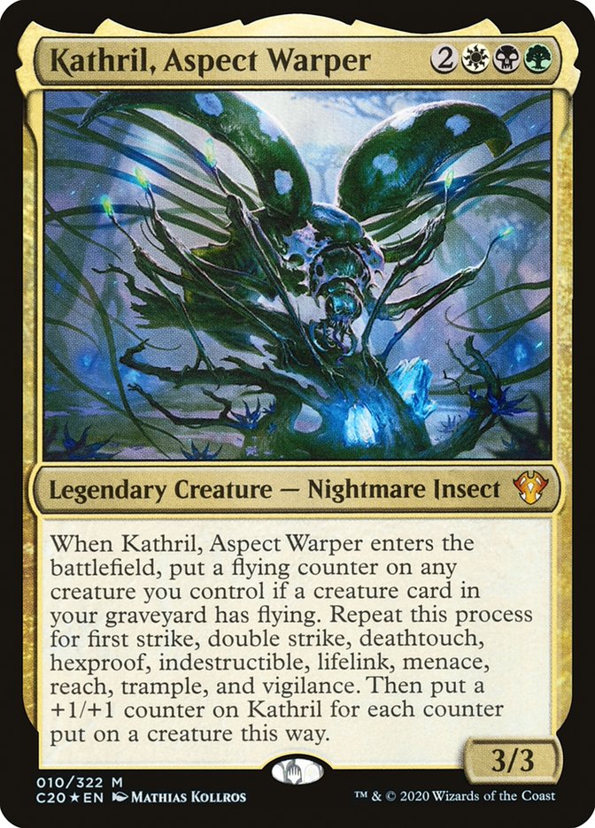 Kathril, Aspect Warper [Commander 2020] | Odin's Place