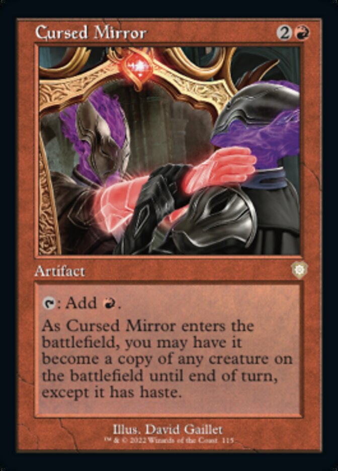 Cursed Mirror (Retro) [The Brothers' War Commander] | Odin's Place
