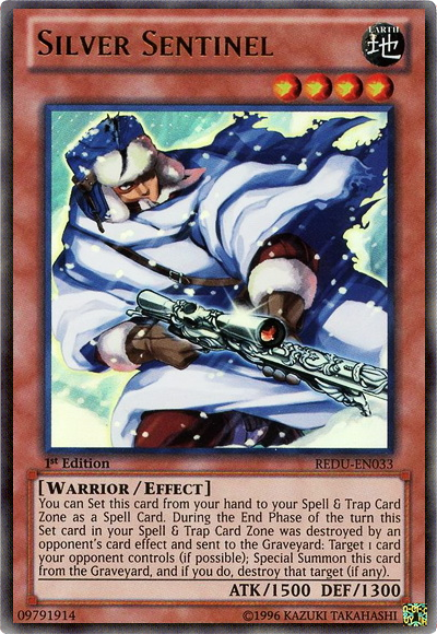 Silver Sentinel [REDU-EN033] Ultra Rare | Odin's Place