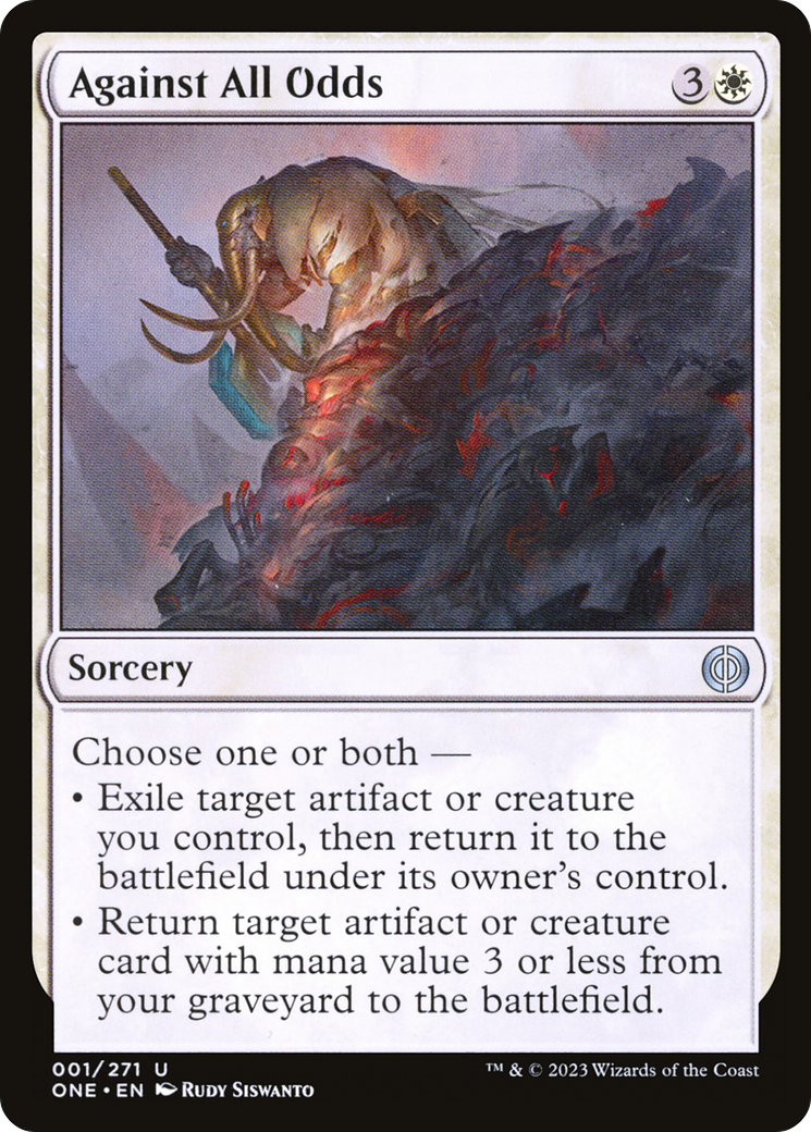 Against All Odds [Phyrexia: All Will Be One] | Odin's Place