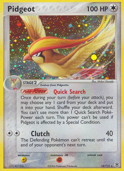 Pidgeot (10/112) [EX: FireRed & LeafGreen] | Odin's Place