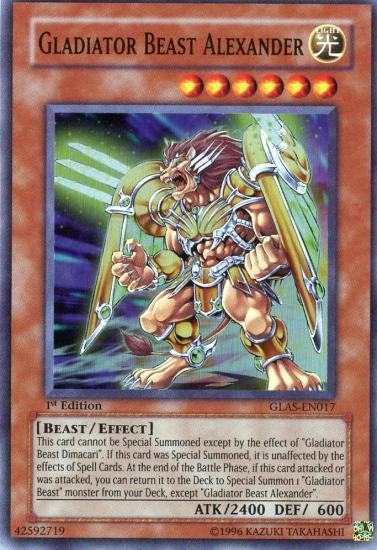 Gladiator Beast Alexander [GLAS-EN017] Super Rare | Odin's Place