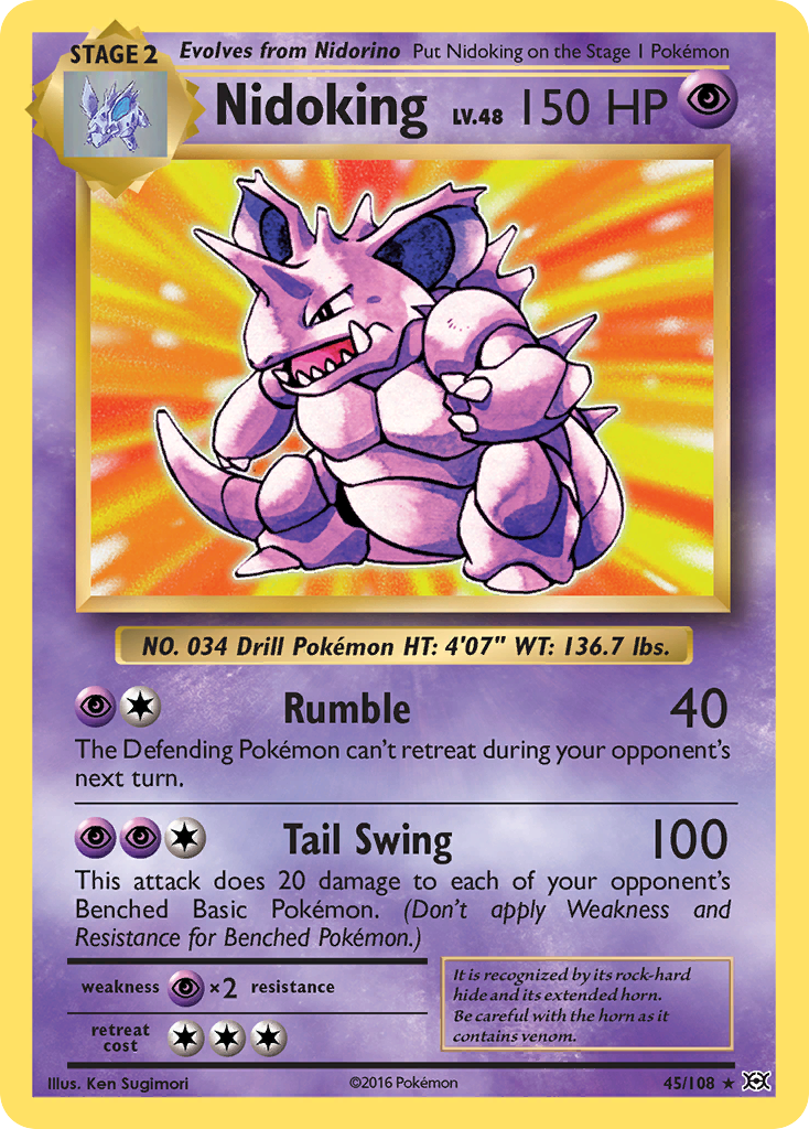 Nidoking (45/108) [XY: Evolutions] | Odin's Place