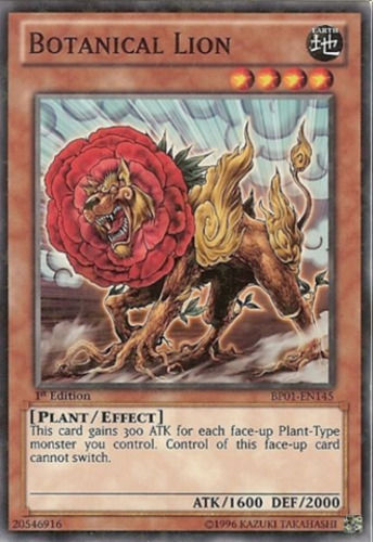 Botanical Lion [BP01-EN145] Starfoil Rare | Odin's Place