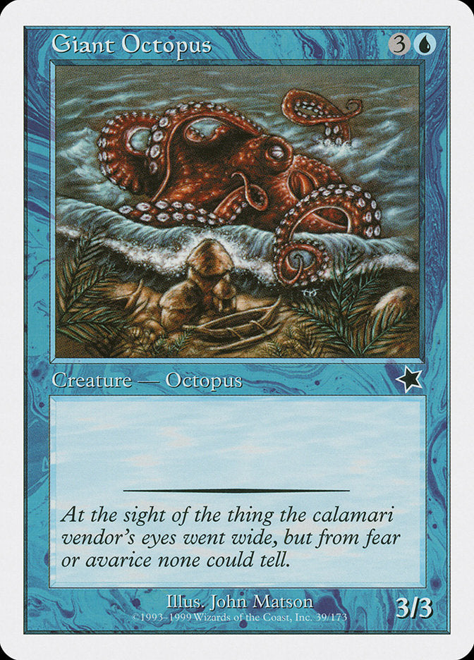 Giant Octopus (39) [Starter 1999] | Odin's Place