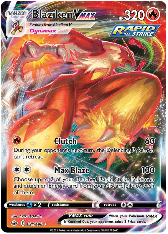 Blaziken VMAX (021/198) [Sword & Shield: Chilling Reign] | Odin's Place