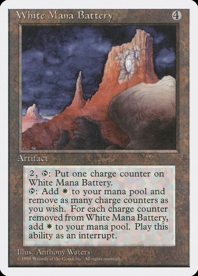 White Mana Battery (357) [Fourth Edition] | Odin's Place