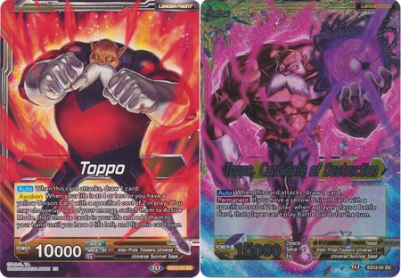 Toppo // Toppo, Candidate of Destruction (EX12-01) [Universe 11 Unison] | Odin's Place