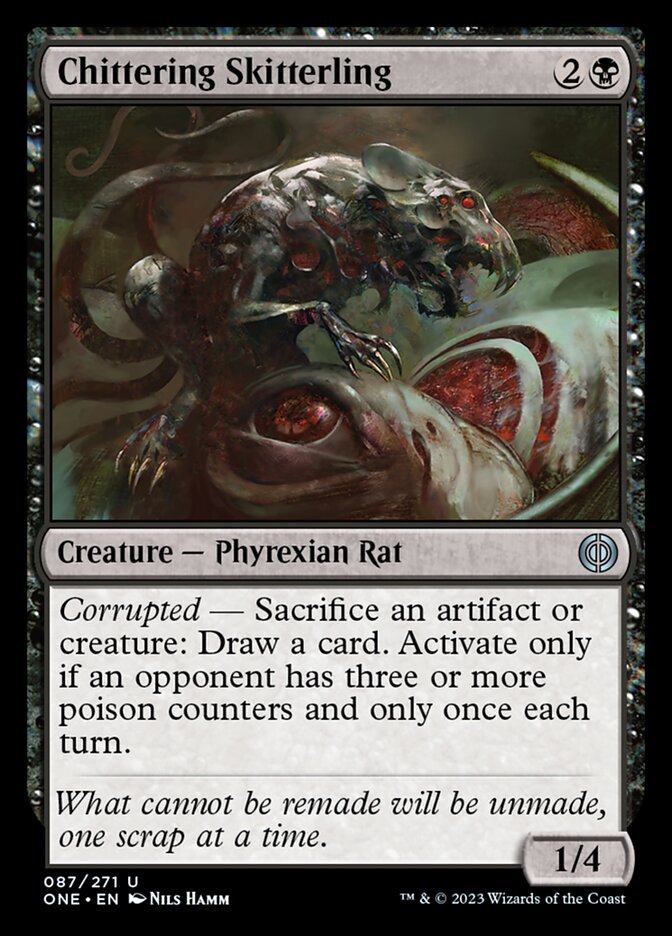 Chittering Skitterling [Phyrexia: All Will Be One] | Odin's Place