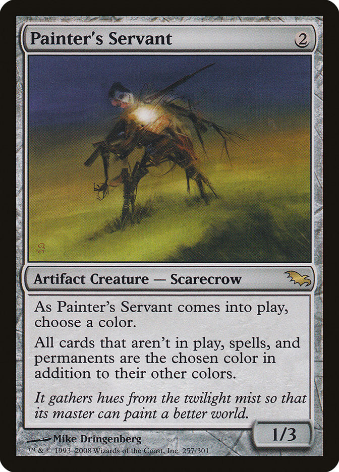 Painter's Servant (257) [Shadowmoor] | Odin's Place